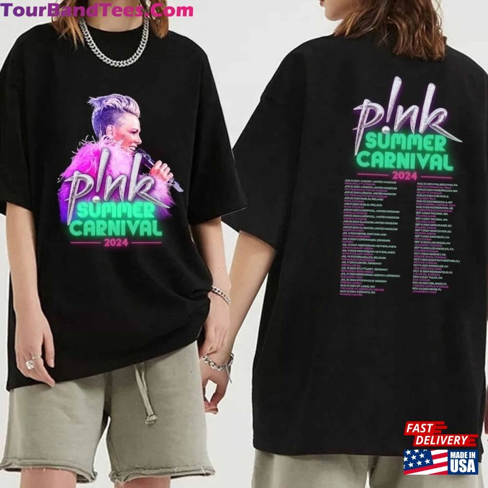 P!Nk Pink Singer Summer Carnival Festival World Tour Shirt Fan T-Shirt Sweatshirt 29Uf117323 – Utopia Fashion