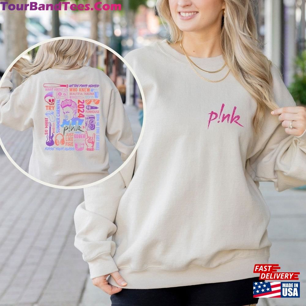 P!Nk Pink Singer Summer Carnival Tour Shirt Concert Sweatshirt Fan Classic 29Uf102329 – Utopia Fashion