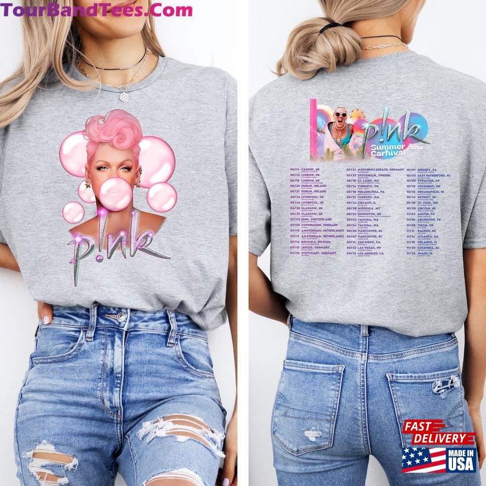 P!Nk Pink Singer Summer Carnival Tour Shirt Concert T-Shirt Music Festival Hoodie Sweatshirt 29Uf117103 – Utopia Fashion