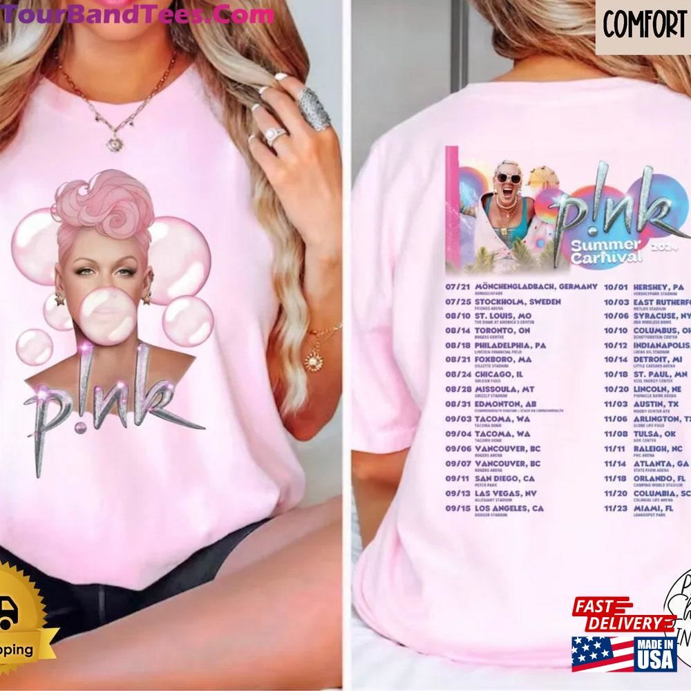 P!Nk Pink Singer Summer Carnival Tour Shirt Fan Lovers Music Classic Sweatshirt 29Uf093001 – Utopia Fashion