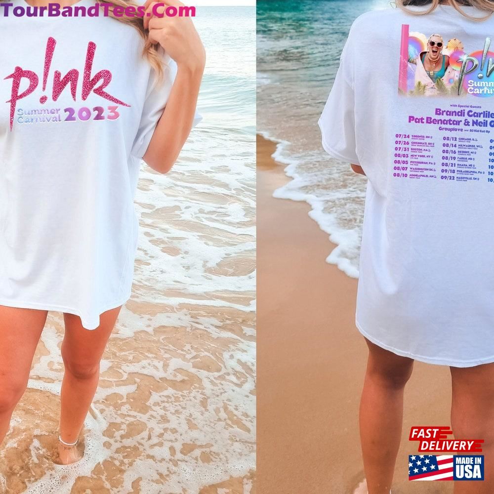 P!Nk Pink Singer Summer Carnival Tour Shirt Fan Lovers Music Classic T-Shirt 29Uf092588 – Utopia Fashion