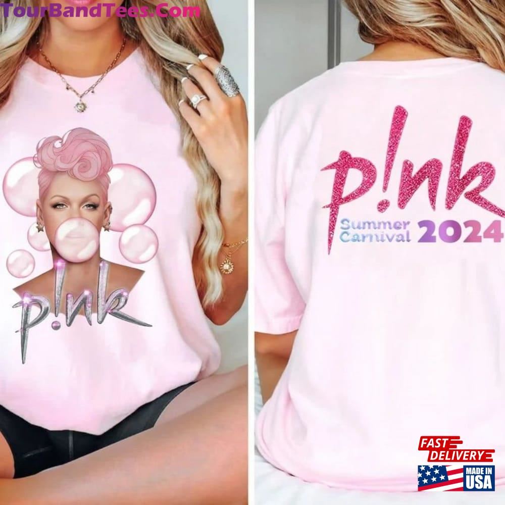 P!Nk Pink Singer Summer Carnival Tour Shirt Fan Lovers Music Sweatshirt Classic 29Uf106049 – Utopia Fashion