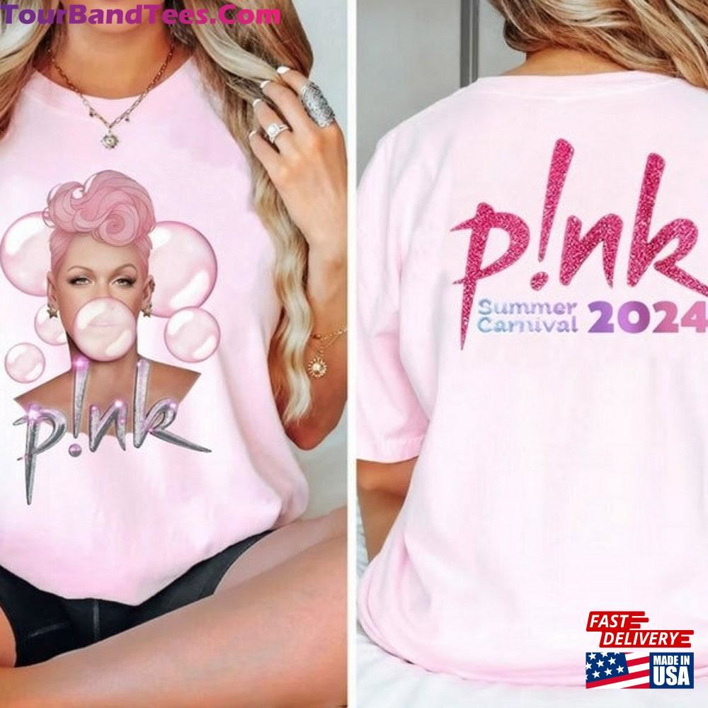 P!Nk Pink Singer Summer Carnival Tour Shirt Fan Lovers Music T-Shirt Unisex 29Uf093186 – Utopia Fashion