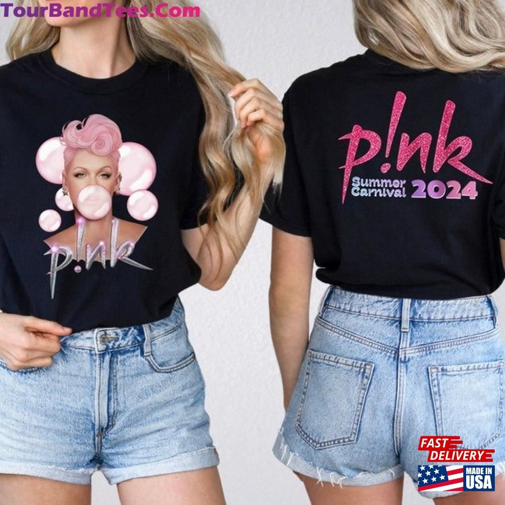 P!Nk Pink Singer Summer Carnival Tour Shirt Fan Lovers Music T-Shirt Unisex 29Uf093186 – Utopia Fashion