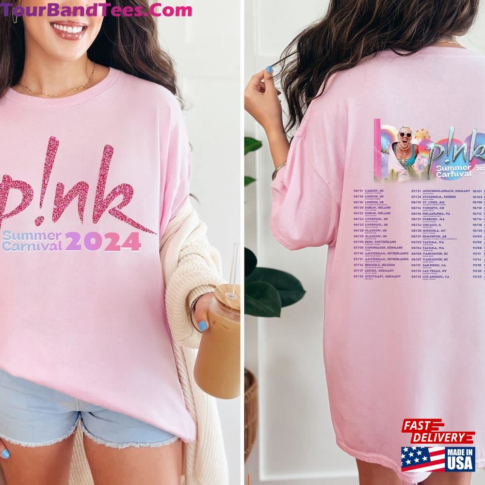 P!Nk Pink Singer Summer Carnival Tour Shirt Fan Lovers Music Unisex Hoodie 29Uf115749 – Utopia Fashion