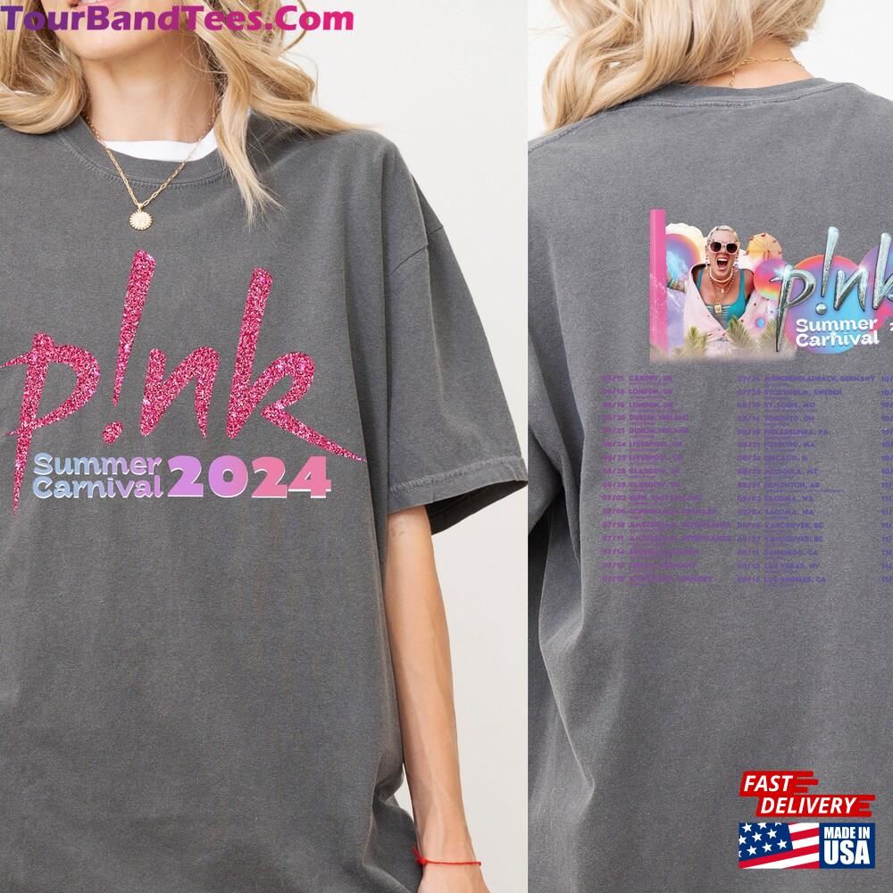 P!Nk Pink Singer Summer Carnival Confort Color Tour Shirt Fan Lovers Trustfall Album T-Shirt Hoodie 29Uf092490 – Utopia Fashion