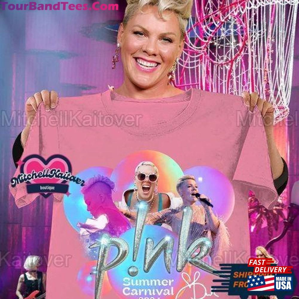 P!Nk Pink Summer Carnival Shirt On Tour Trustfall Album Tee Hoodie Unisex 29Uf096517 – Utopia Fashion