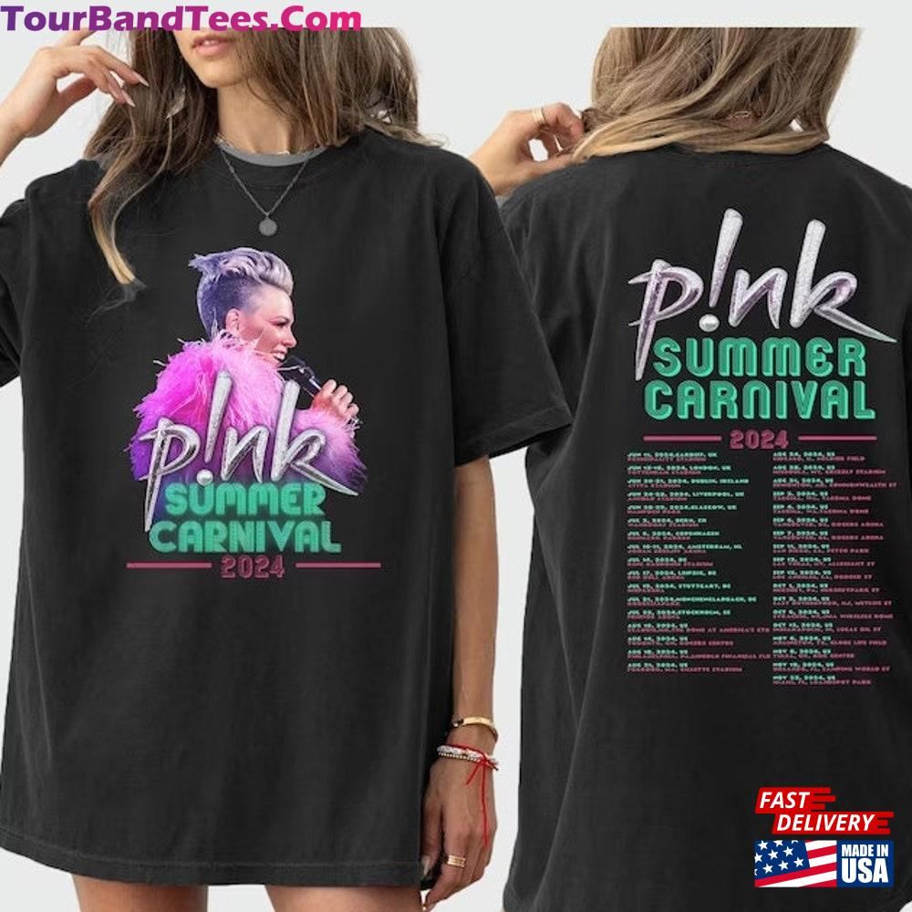 P!Nk Summer Carnival Festival World Tour Shirt Pink Singer Concert Hoodie Unisex 29Uf092188 – Utopia Fashion