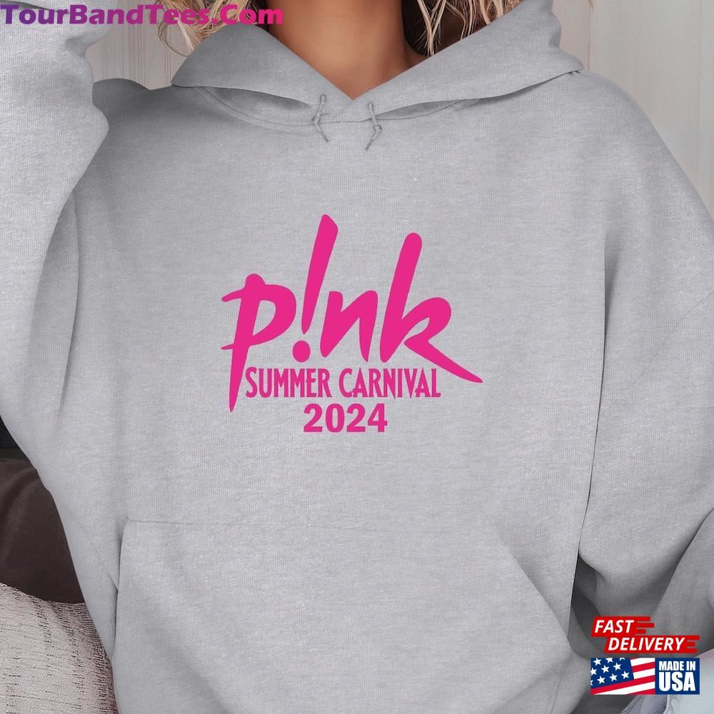 P!Nk Summer Carnival Tour Hoodies Music Apparel Pink Fan Concert Hoodie Unisex T-Shirt 29Uf092575 – Utopia Fashion