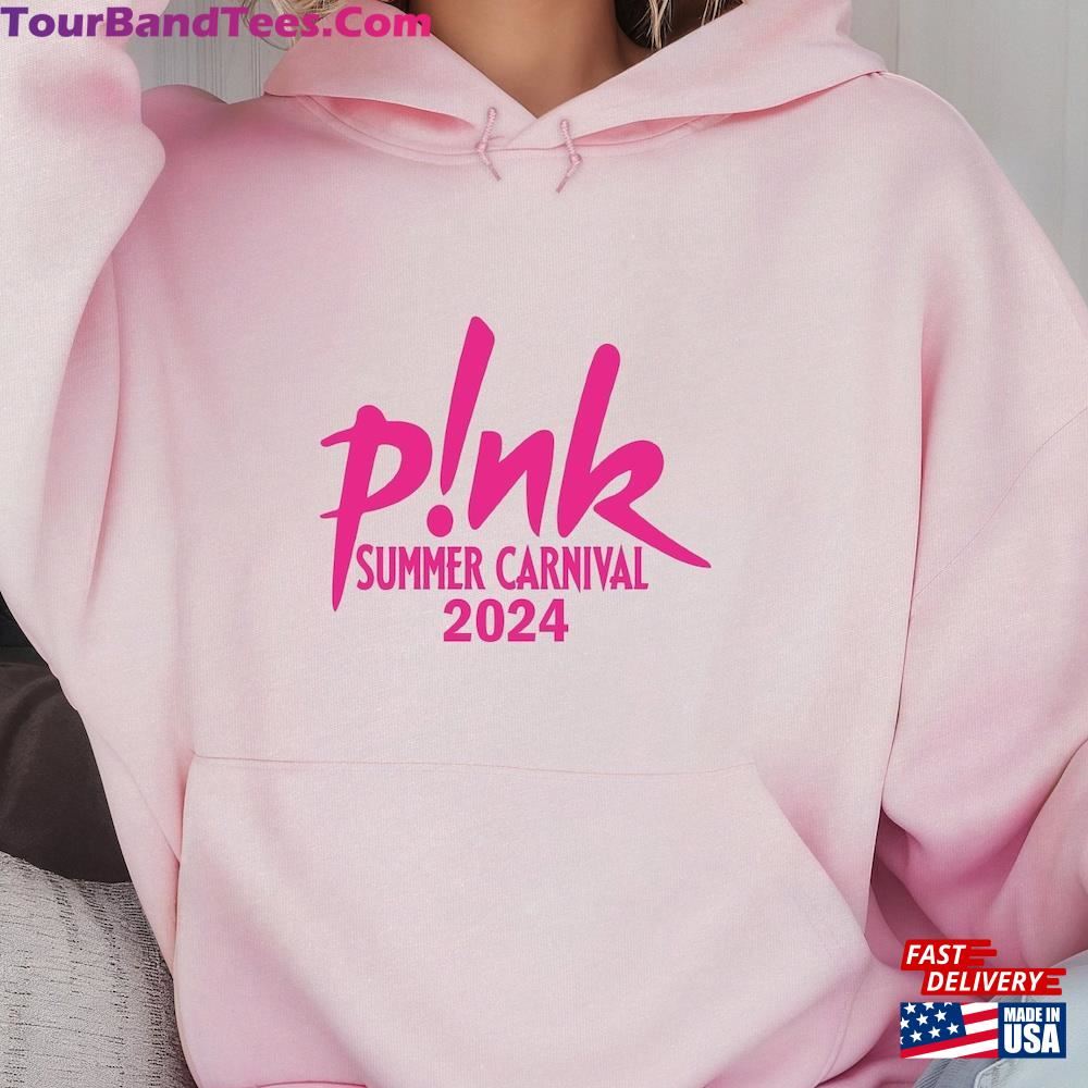 P!Nk Summer Carnival Tour Hoodies Music Apparel Pink Fan Concert Hoodie Unisex T-Shirt 29Uf092575 – Utopia Fashion