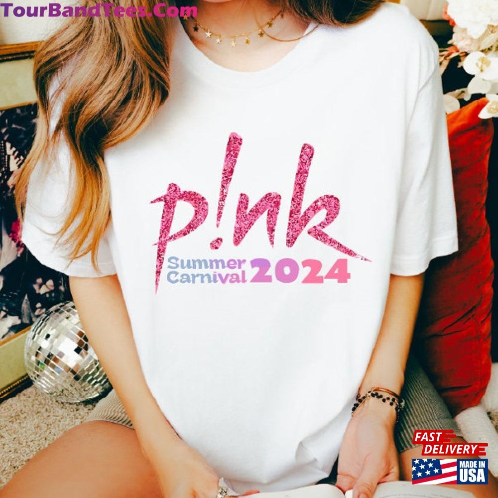 P!Nk Summer Carnival Tour Shirt Concert Sweatshirt Pink Fan T-Shirt 29Uf097309 – Utopia Fashion