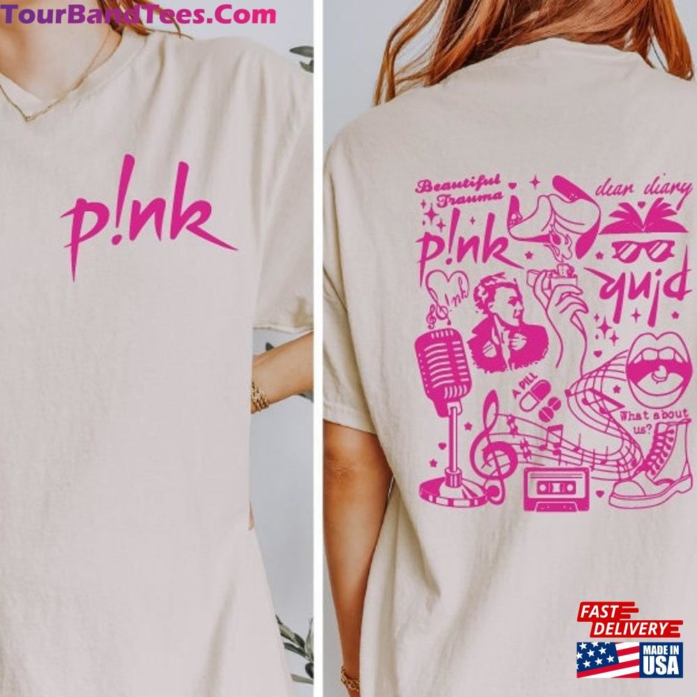 P!Nk Summer Carnival Tour Shirt Concert Sweatshirt Pink Fan T-Shirt Classic 29Uf097221 – Utopia Fashion