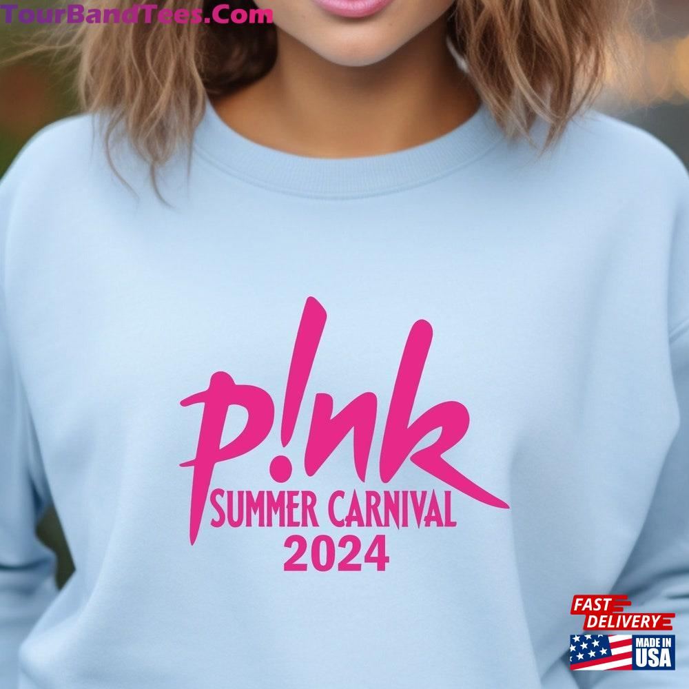 P!Nk Summer Carnival Tour Sweatshirts Music Apparel Pink Fan Concert Sweatshirt T-Shirt Classic 29Uf092550 – Utopia Fashion