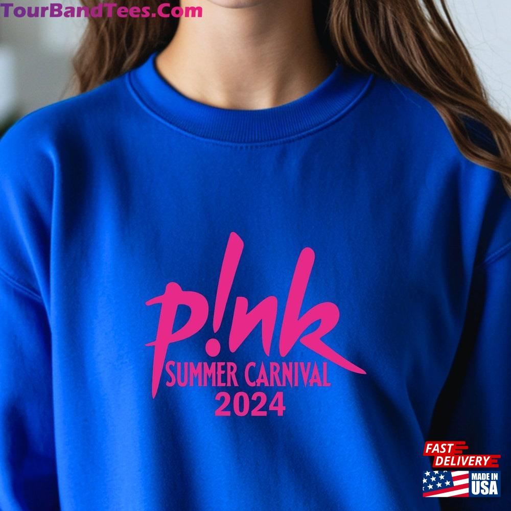 P!Nk Summer Carnival Tour Sweatshirts Music Apparel Pink Fan Concert Sweatshirt T-Shirt Classic 29Uf092550 – Utopia Fashion