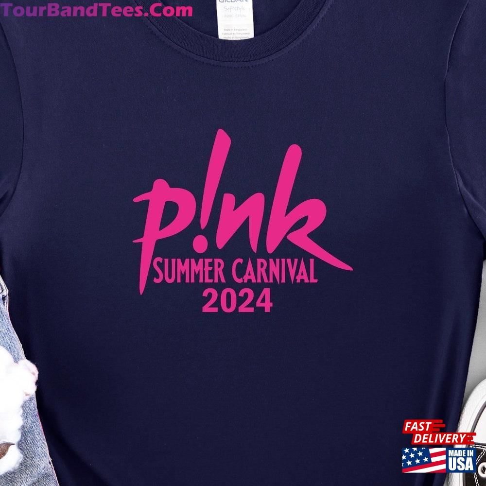 P!Nk Summer Carnival Tour T-Shirts Music Apparel Pink Fan Concert Shirt Sweatshirt Unisex 29Uf092547 – Utopia Fashion