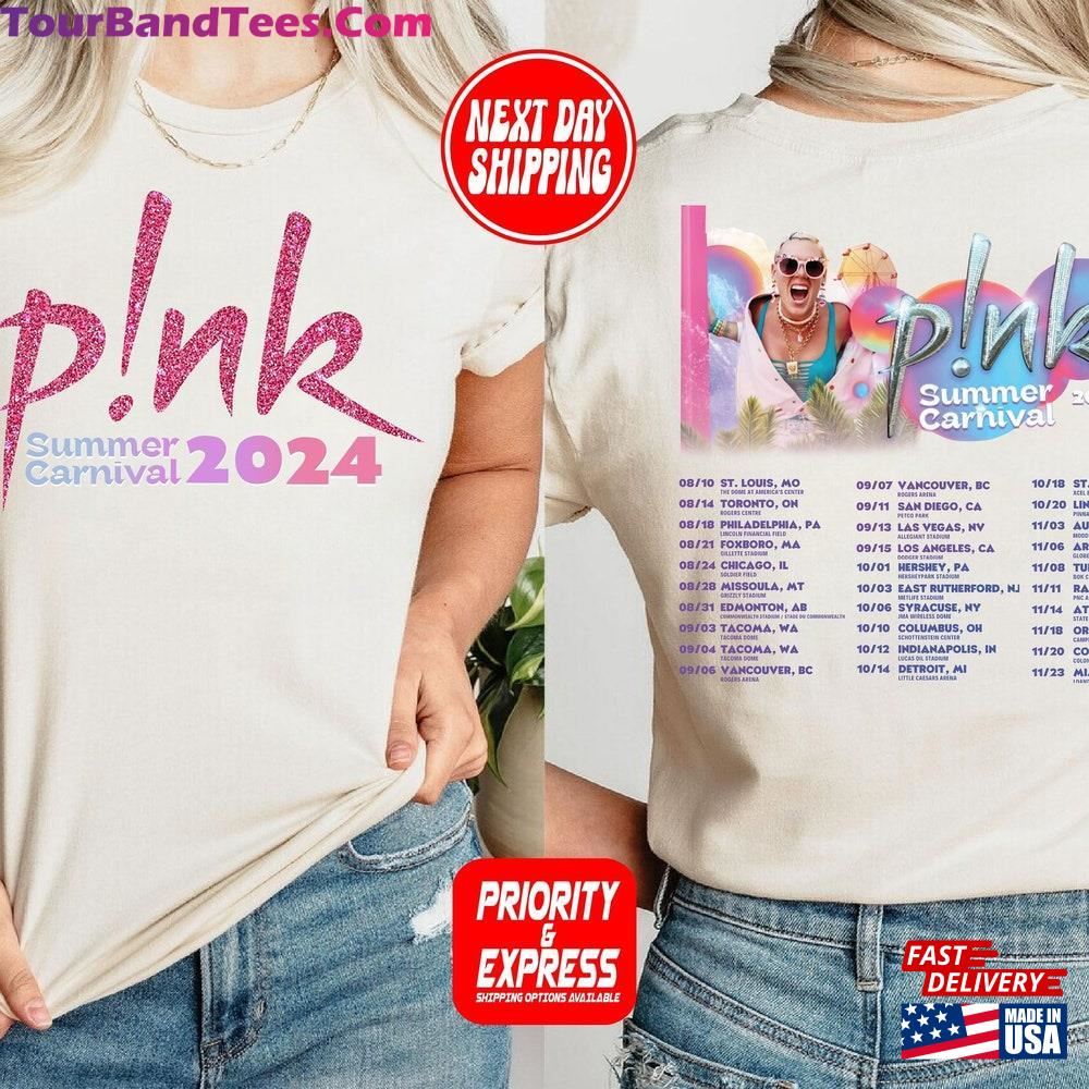 P!Nk Summer Carnival Trustfall Album Tee Pink Singer Tour Hoodie Classic 29Uf106720 – Utopia Fashion