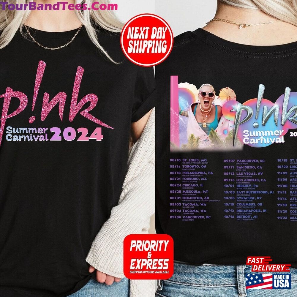 P!Nk Summer Carnival Trustfall Album Tee Pink Singer Tour Hoodie Classic 29Uf106720 – Utopia Fashion