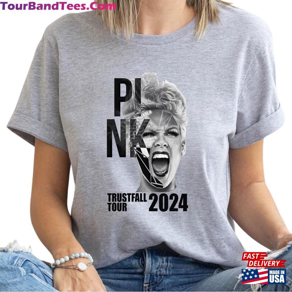 P!Nk Summer Carnival Trustfall Album Tee Pink Singer Tour Hoodie Unisex 29Uf092482 – Utopia Fashion