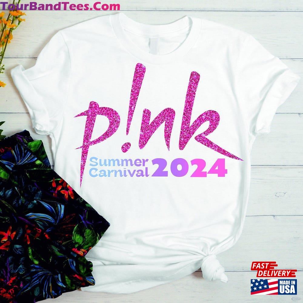 P!Nk Summer Carnival Trustfall Album Tee Pink Singer Tour T-Shirt Hoodie 29Uf112868 – Utopia Fashion