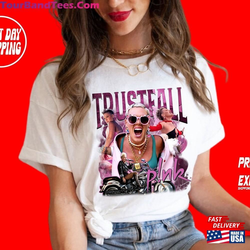 P!Nk Trustfall Tour T-Shirt Pink Shirt Summer Carnival Sweatshirt Unisex 29Uf116999 – Utopia Fashion