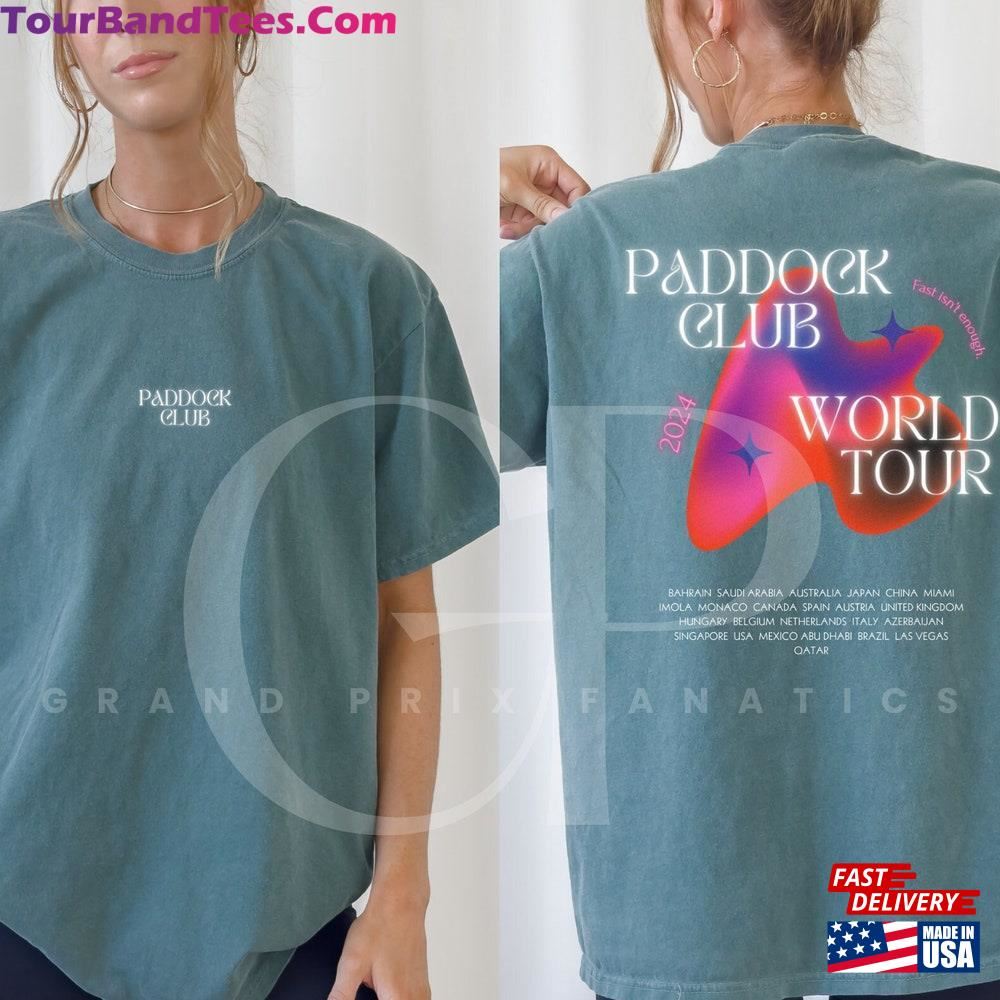 Paddock Club Formula World Tour Unisex T-Shirt One Racing Circuits F1 Apparel Classic 29Uf106415 – Utopia Fashion