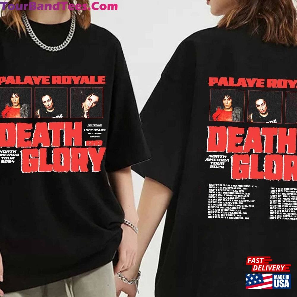 Palaye Royale Death Or Glory North America Shirt Band Fan Classic Hoodie 29Uf117910 – Utopia Fashion