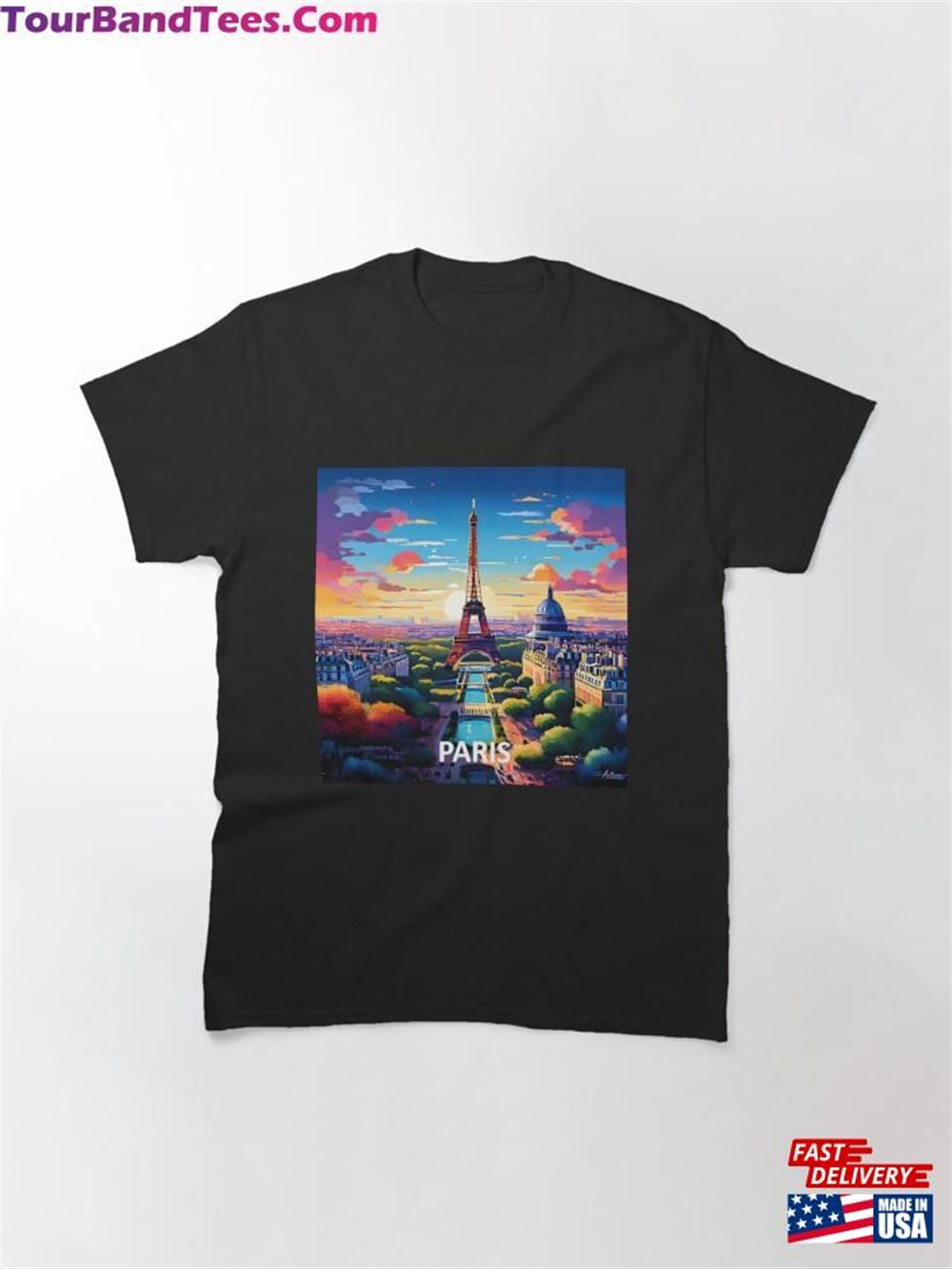 Paris City Of Love And Romance Classic T-Shirt 29Uf106056 – Utopia Fashion