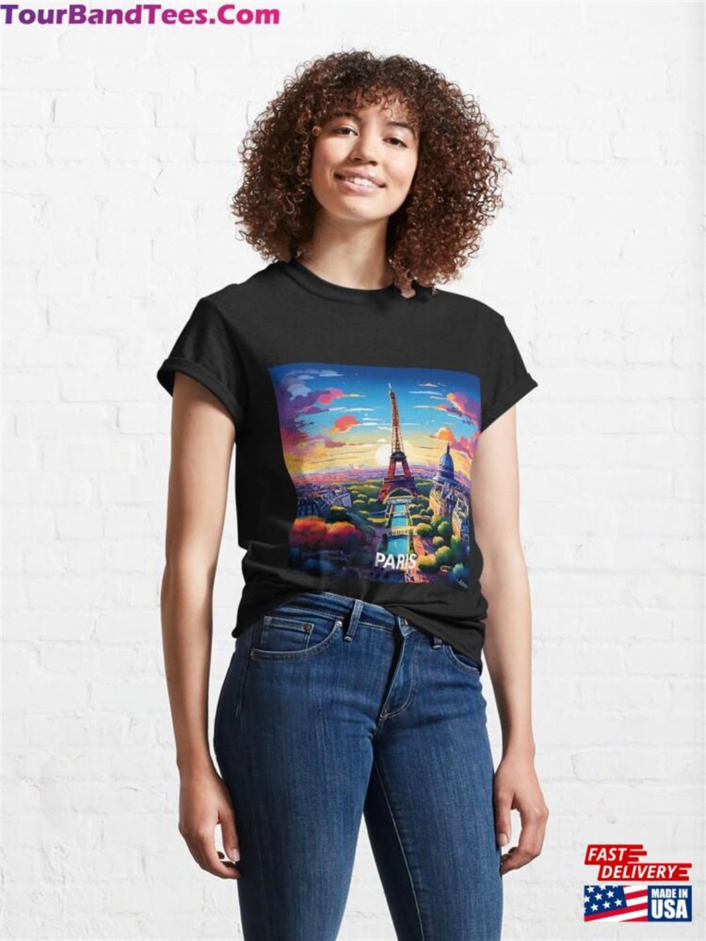 Paris City Of Love And Romance Classic T-Shirt 29Uf106056 – Utopia Fashion