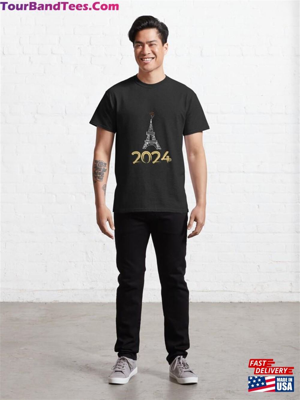 Paris International Games France Tour Eifel Olympiade Style Classic T-Shirt Unisex 29Uf097755 – Utopia Fashion