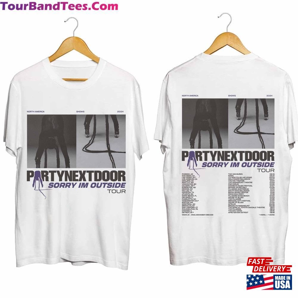 Partynextdoor Sorry I M Outside Tour Shirt Fan Concert Sweatshirt T-Shirt 29Uf092995 – Utopia Fashion