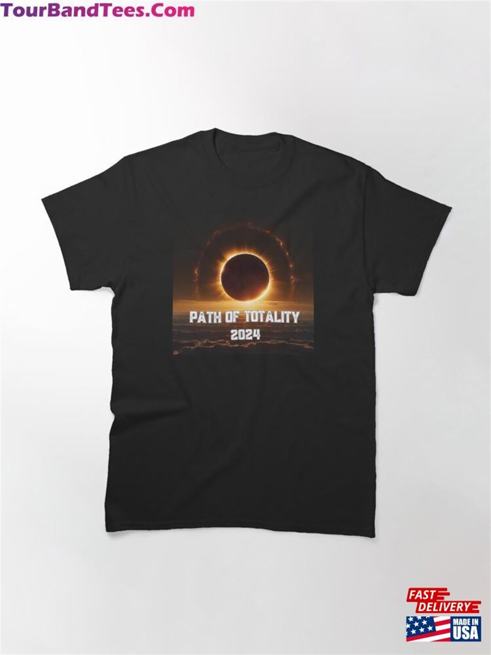 Path Of Totality Full Solar Eclipse Mexico United States Canada Classic T-Shirt Sweatshirt 29Uf096782 – Utopia Fashion