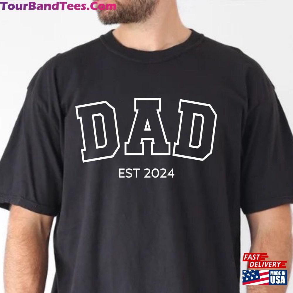 Personalized Dad Est Year Shirt Father S Day Custom T-Shirt Hoodie 29Uf102953 – Utopia Fashion