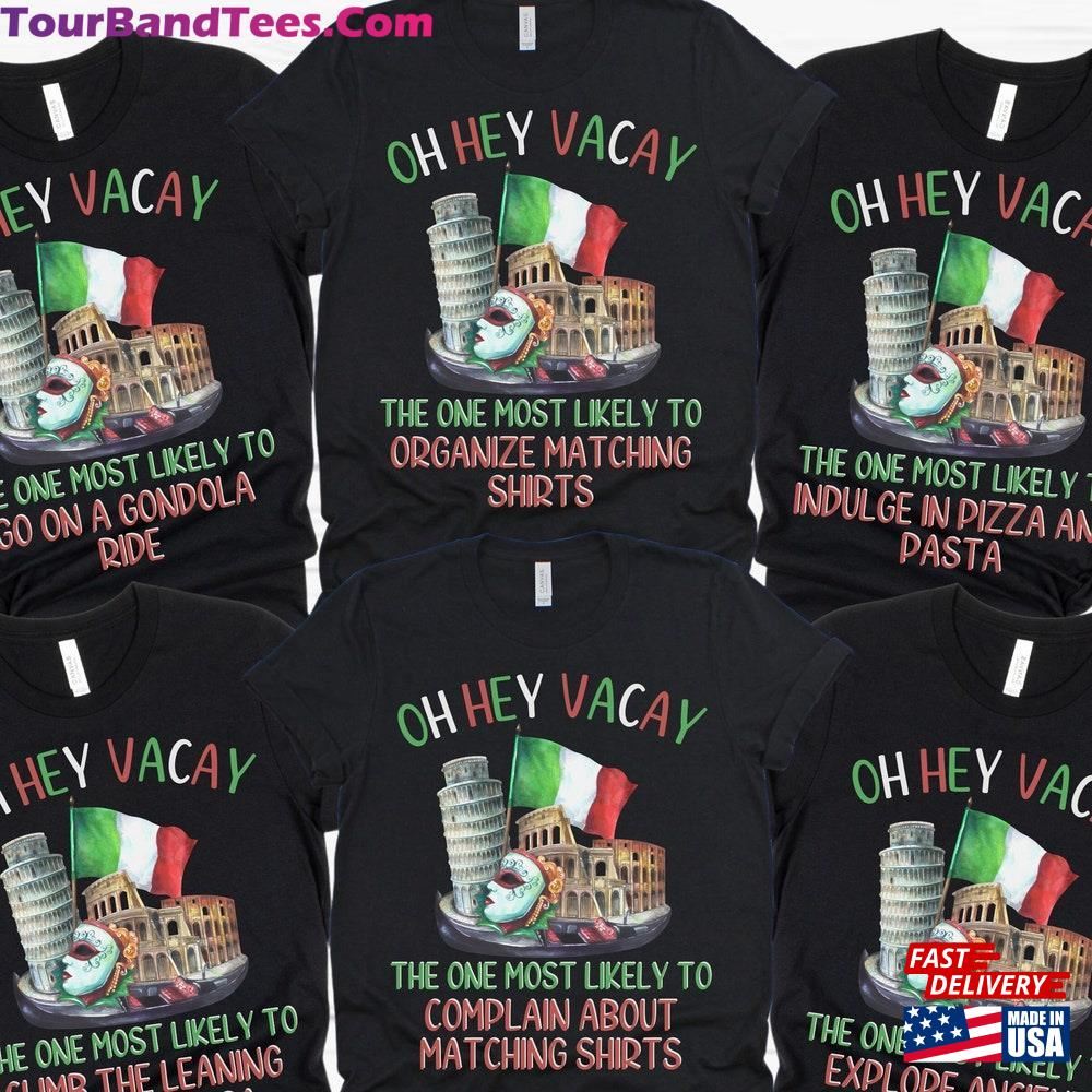 Personalized Italy Family Vacation Shirt Group Trip Sweatshirt Hoodie 29Uf096647 – Utopia Fashion