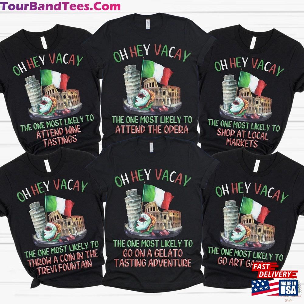 Personalized Italy Family Vacation Shirt Group Trip Sweatshirt Hoodie 29Uf096647 – Utopia Fashion