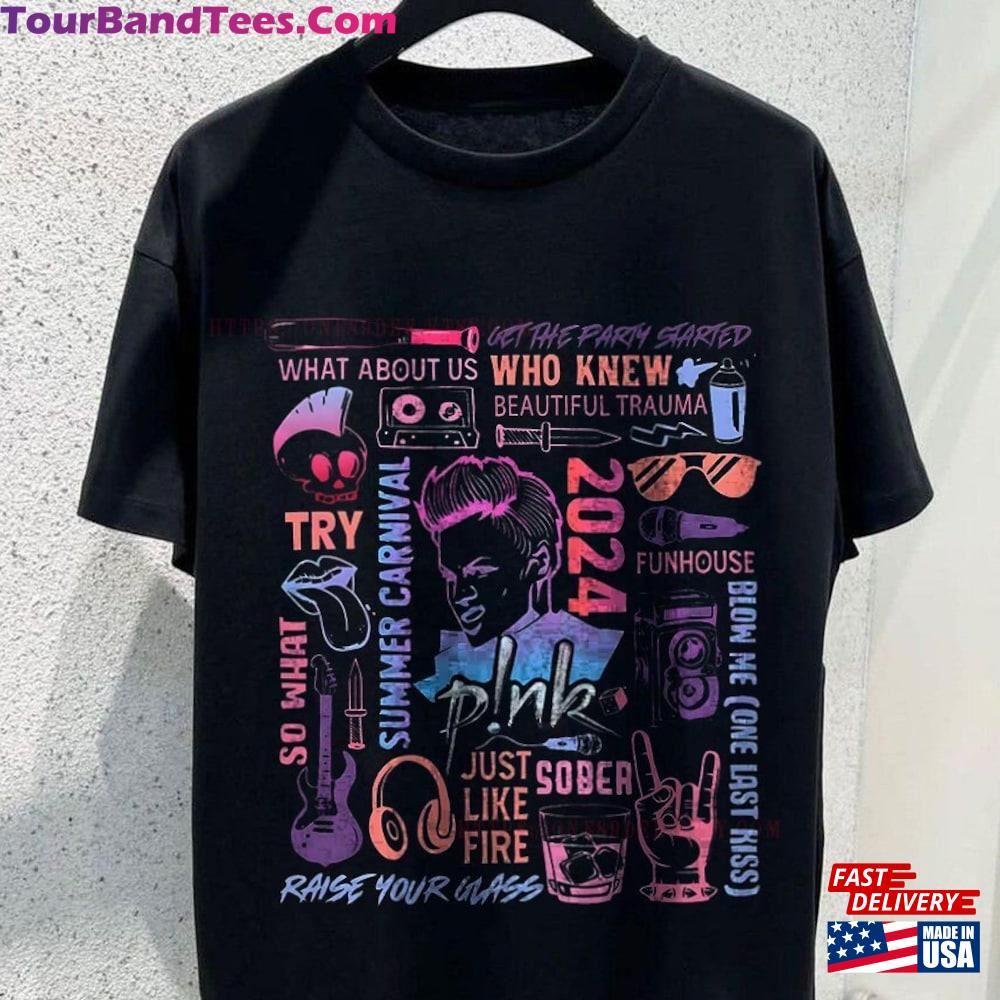 Personalized Tour Shirt Concert T For The Summer Carnival P!Nk Classic Unisex 29Uf107183 – Utopia Fashion