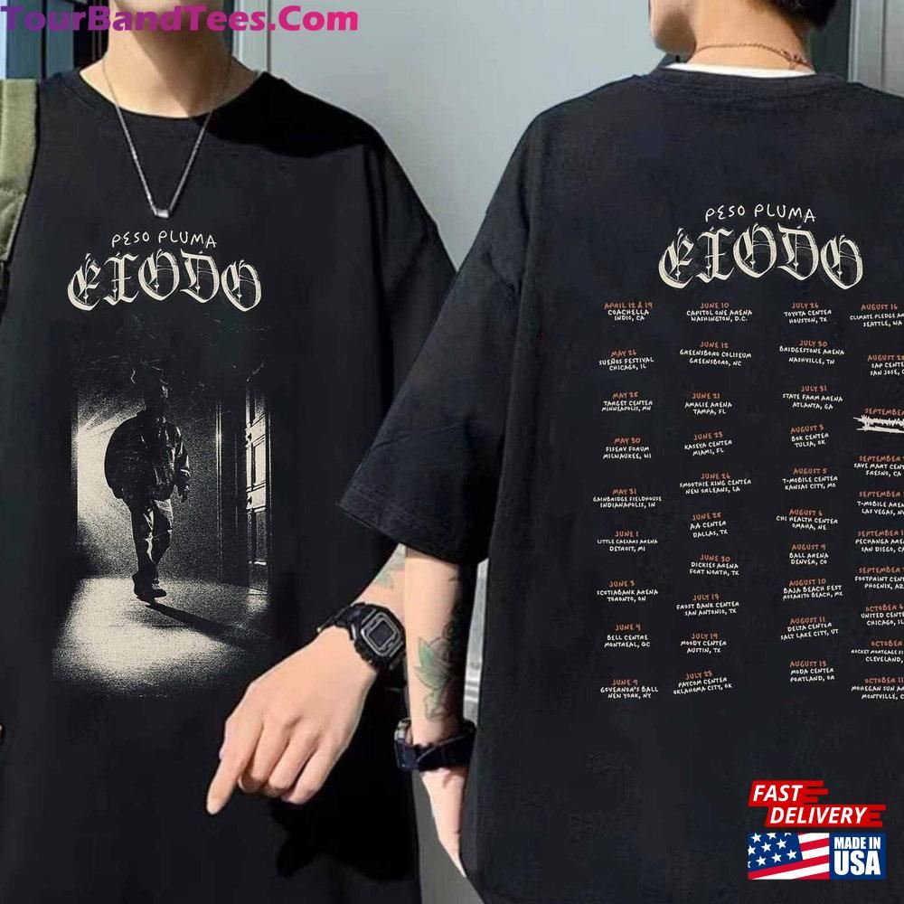 Peso Pluma Exodo Tour T-Shirt Concert Shirt Unisex 29Uf097208 – Utopia Fashion