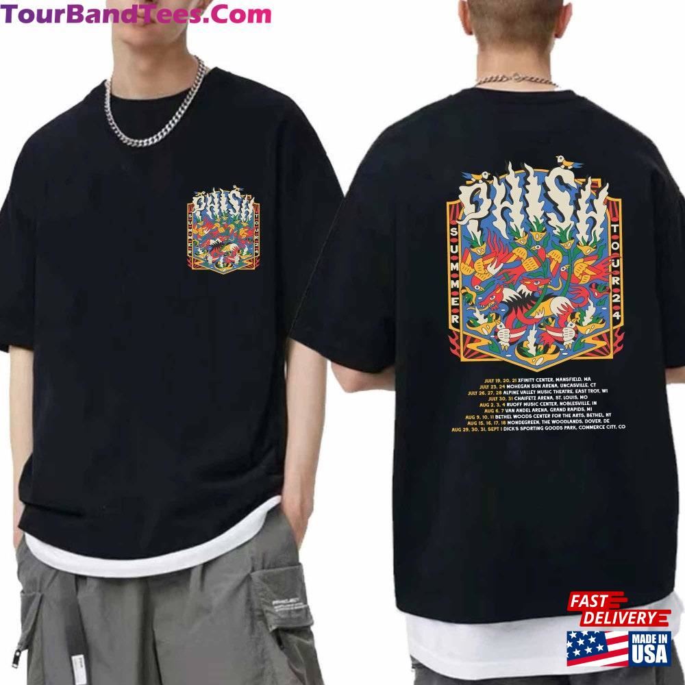 Phish Summer Tour Shirt Band Fan Hoodie Sweatshirt 29Uf096452 – Utopia Fashion