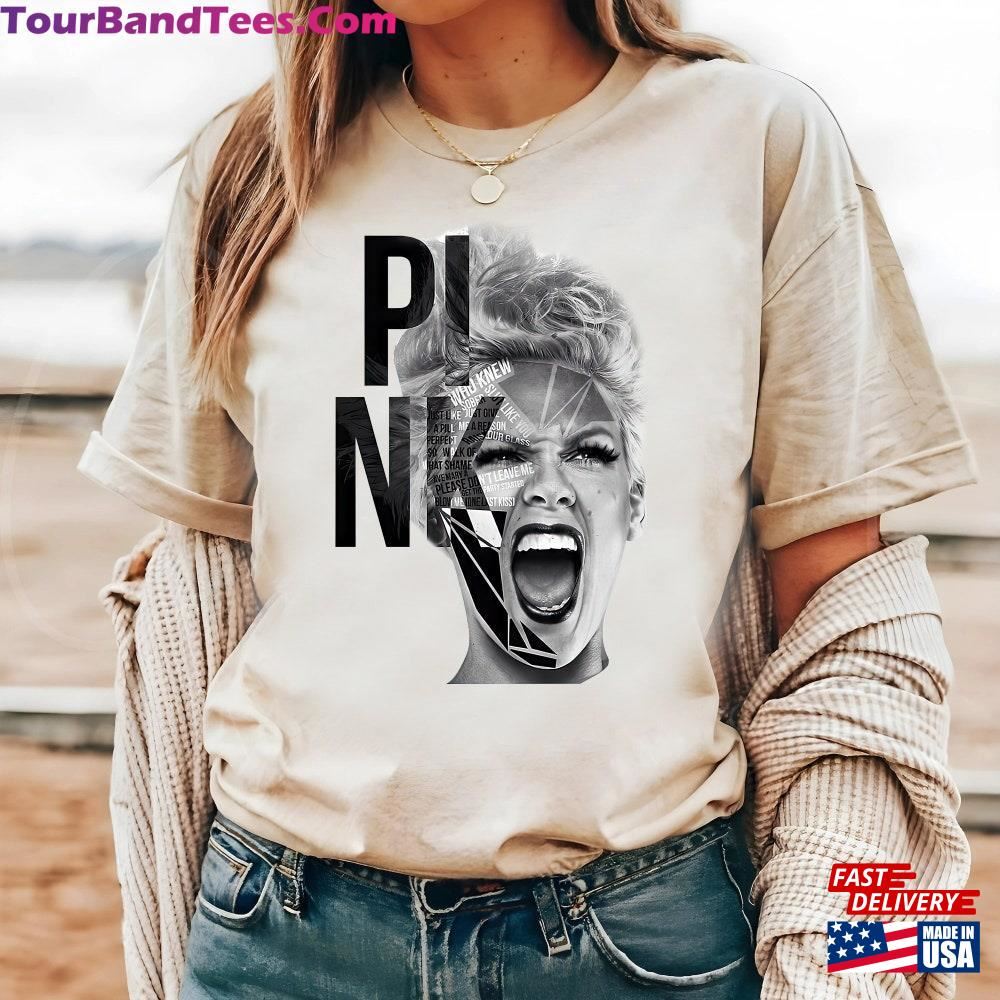 Pink Funny Summer Carnival Tour T-Shirt Art Black And White Design Shirt Sweatshirt Classic 29Uf117122 – Utopia Fashion