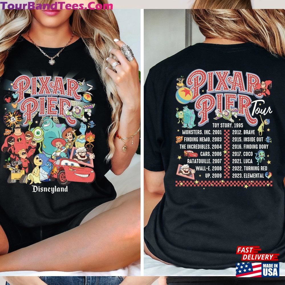 Pixar Pier Disneyland Tour T-Shirt Fest Shirt Disney World Trip Tee Hoodie 29Uf092200 – Utopia Fashion