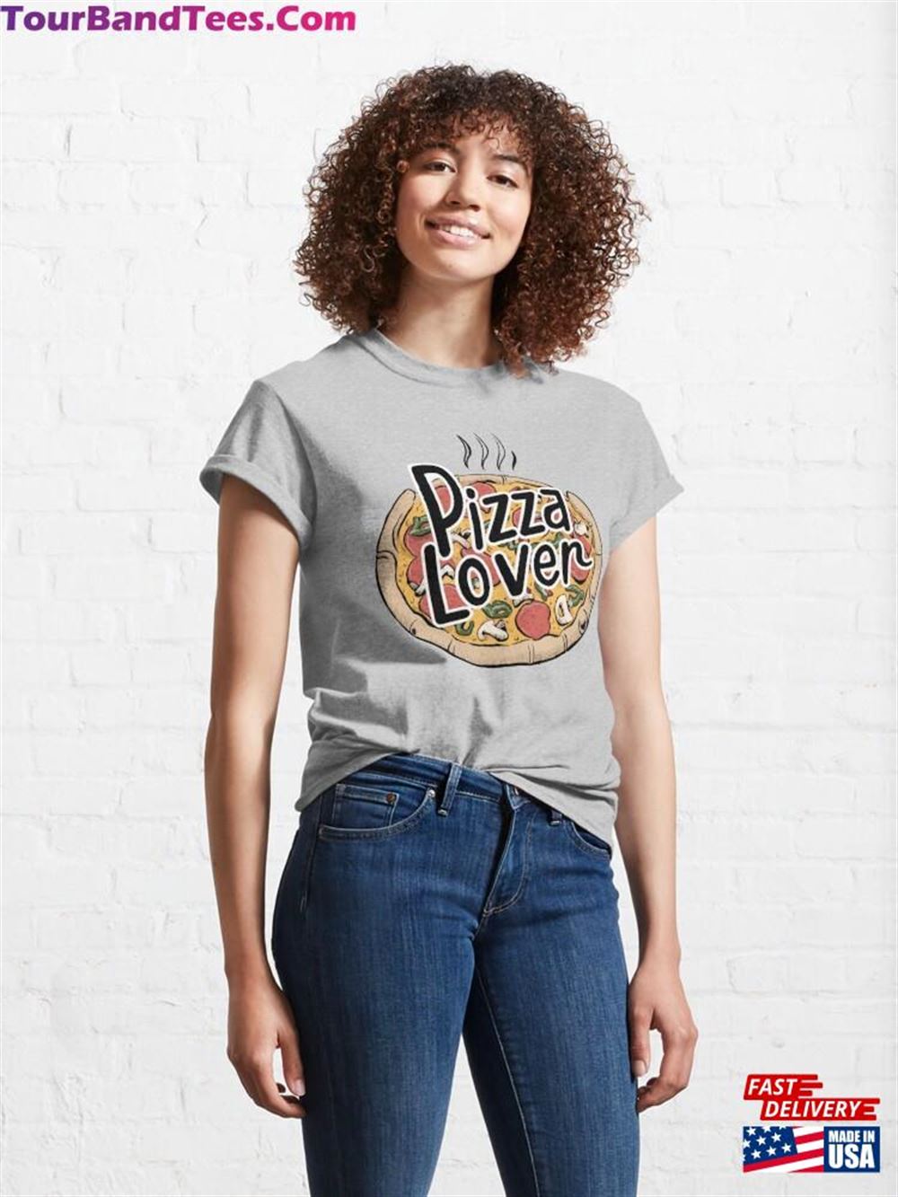 Pizza Lover Classic T-Shirt 29Uf106714 – Utopia Fashion