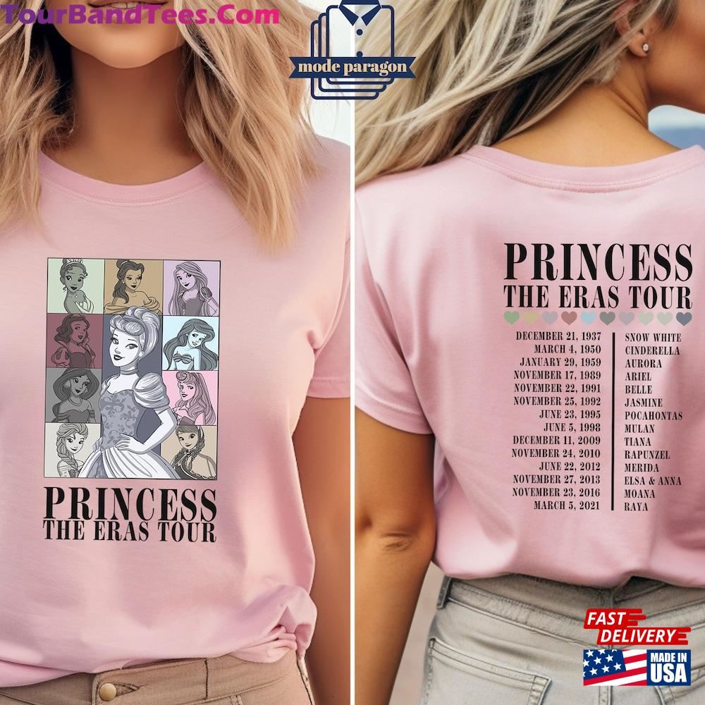 Princess Eras Tour Concert Shirt Disney Tee Disneyworld Girl Trip Sweatshirt Hoodie Classic 29Uf115551 – Utopia Fashion