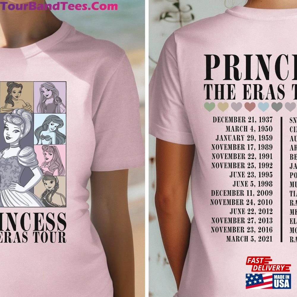 Princess The Eras Tour Shirt Comfort Colors Sweatshirt T-Shirt Unisex 29Uf097812 – Utopia Fashion