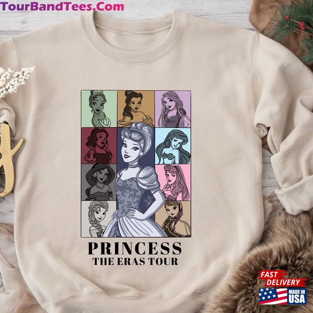 Princess The Eras Tour Shirt Sweatshirt Vintage Disney Classic 29Uf115569 – Utopia Fashion