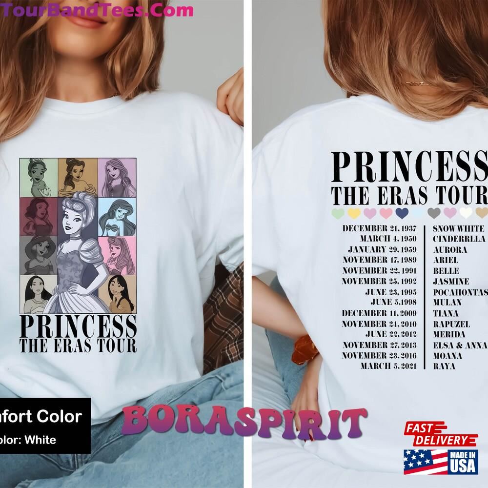 Princess The Eras Tour Shirt Vintage Disney T-Shirt Classic 29Uf106052 – Utopia Fashion