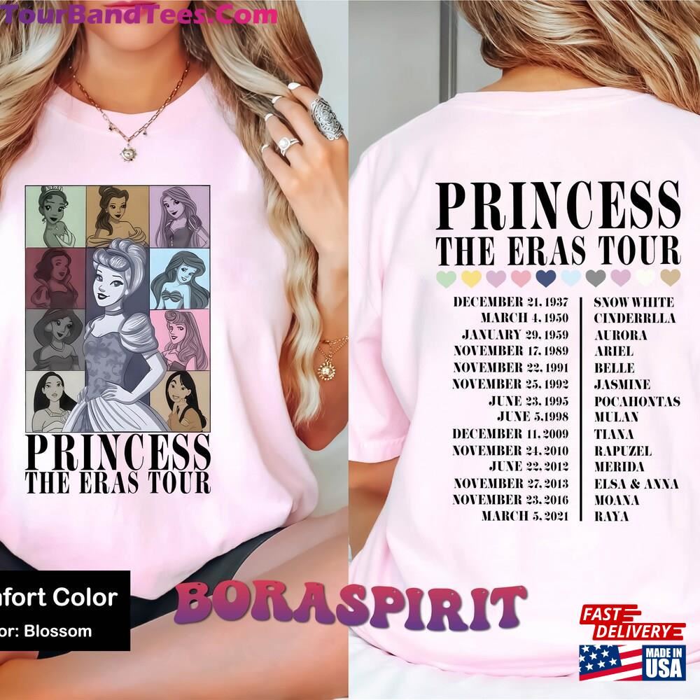 Princess The Eras Tour Shirt Vintage Disney T-Shirt Classic 29Uf106052 – Utopia Fashion