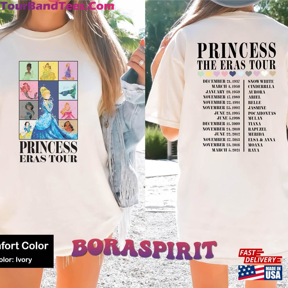 Princess The Eras Tour Shirt Vintage Disney Unisex Classic 29Uf106063 – Utopia Fashion