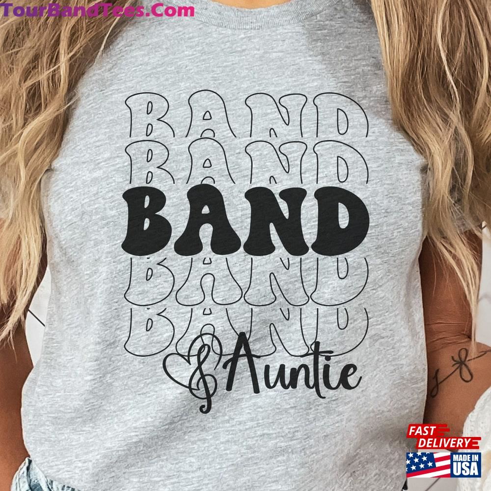 Proud Band Auntie Shirt Marching Senior Aunt Tee Unisex T-Shirt 29Uf097631 – Utopia Fashion