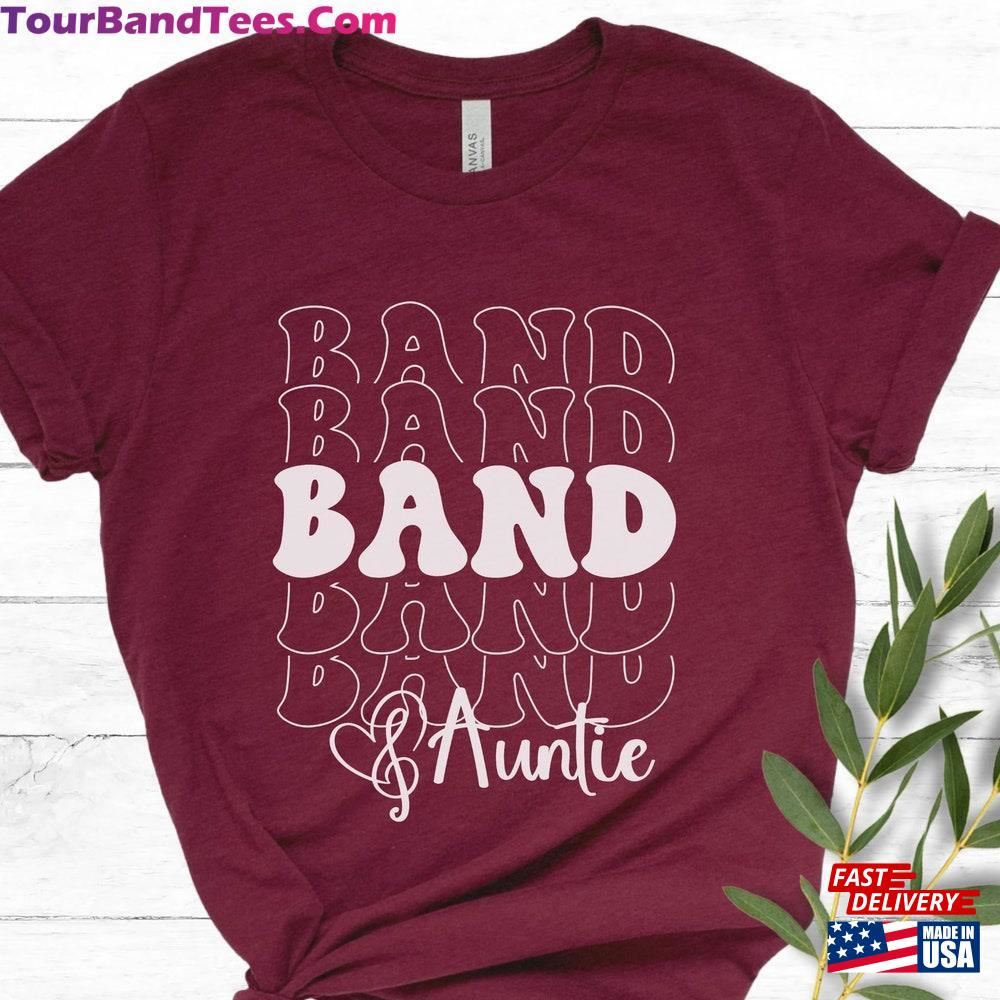 Proud Band Auntie Shirt Marching Senior Aunt Tee Unisex T-Shirt 29Uf097631 – Utopia Fashion