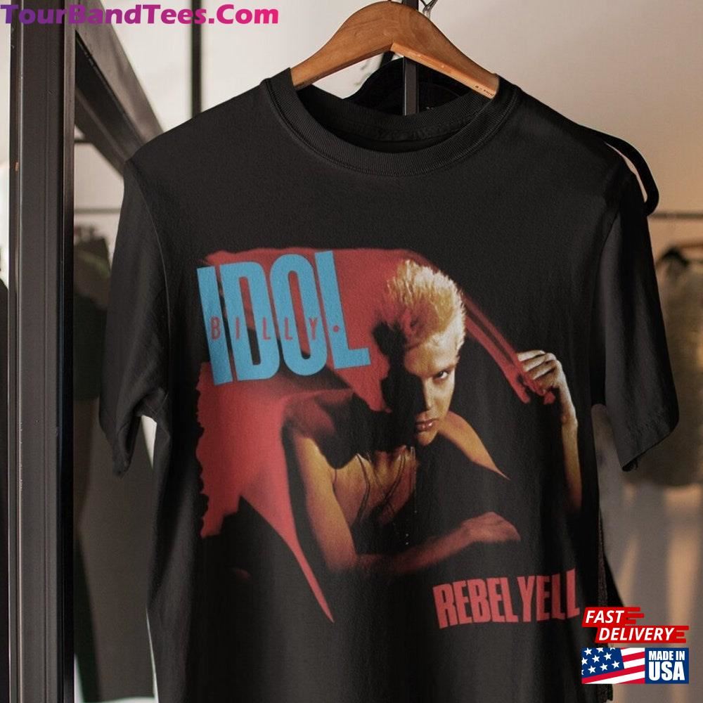 Punk Rock Rebel Yell Shirt Billy Idol N Roll Tee Unisex S Soft Style T-Shirt Sweatshirt 29Uf117629 – Utopia Fashion