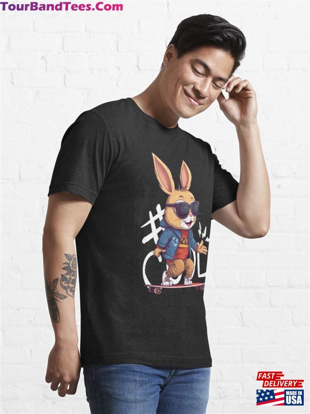 Rabbit Boy Hip Hop Cool Essential T-Shirt Unisex 29Uf115982 – Utopia Fashion